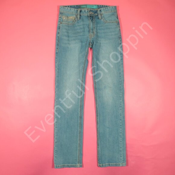 Rock & Roll Jeans Mens 30 Blue Revolver Slim Straight Leg Denim Cowboy - Picture 2 of 7